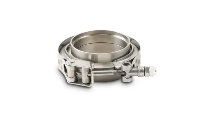 Vibrant Titanium V-Band Flange Assembly for 2.5in OD Tubing0.8 lb
