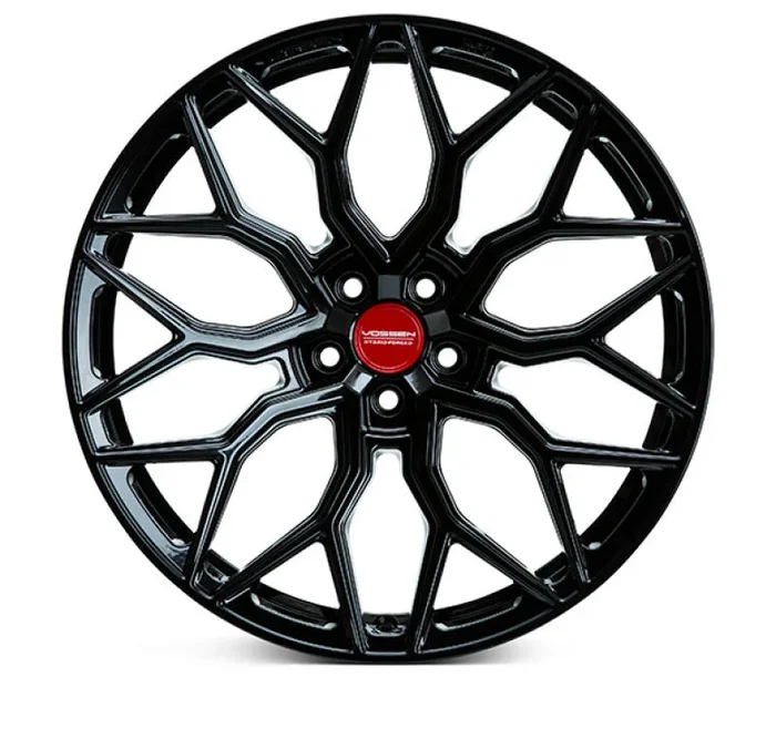 Vossen HF-2 20×9.5 / 5×120 / ET20 / Deep Face / 72.56 – Gloss Black Wheel