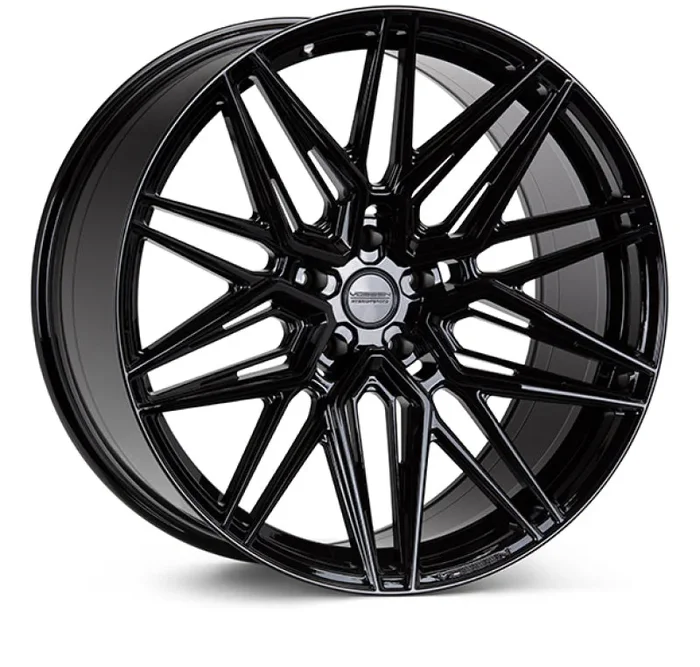 Vossen HF-7 20×9 / 5×114.3 / ET32 / Flat Face / 73.1 – Gloss Black Wheel