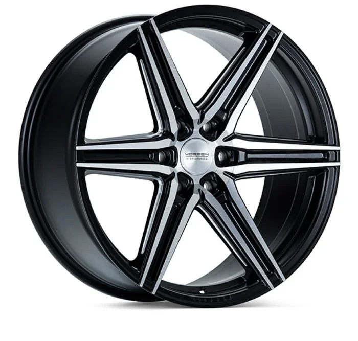 Vossen HF6-2 22×9.5 / 6×135 / ET20 / Deep Face / 87.1 – Brushed Matte Black Wheel