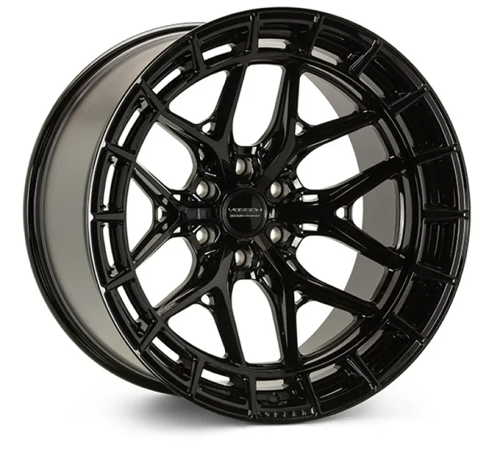 Vossen HFX-1 18×9 / 6×139.7 / ET0 / Super Deep / 106.1 CB – Gloss Black Wheel