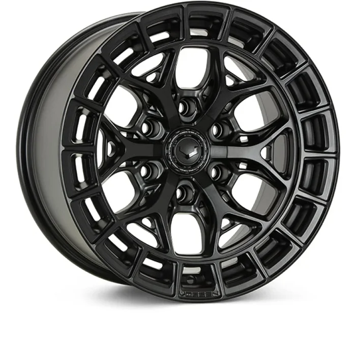 Vossen HFX-1 22×9.5 / 6×139.7 BP / ET20 / 106.1 CB / Deep – Satin Black Wheel44.7 lb