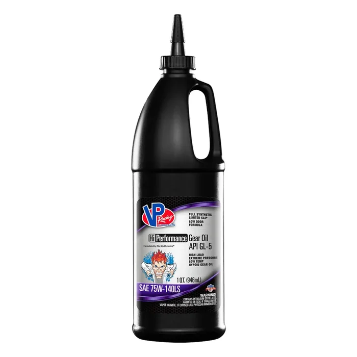 Vp Racing VP GL-5 75w140 Gear Oil Full-Syn 1 Qt