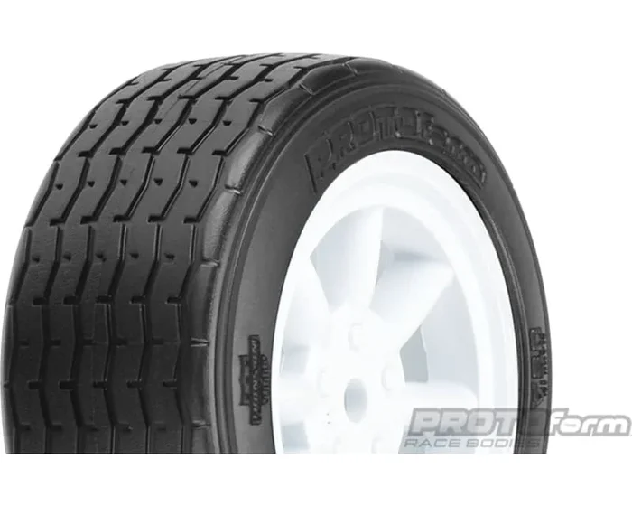 VTA Front Tire 26mm Mounted White Wheel