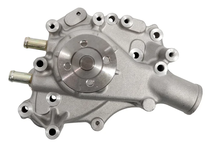 WATER PUMP,ALUM,SBC 86-UP,LONG,REVERSE ROTATION