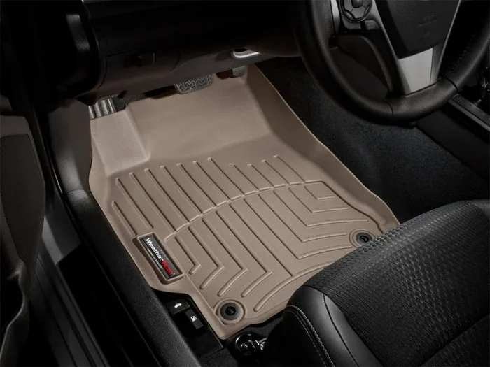 WeatherTech 08-15 Audi R8 Front FloorLiner – Tan (Does Not Fit Manual Transmission Models)