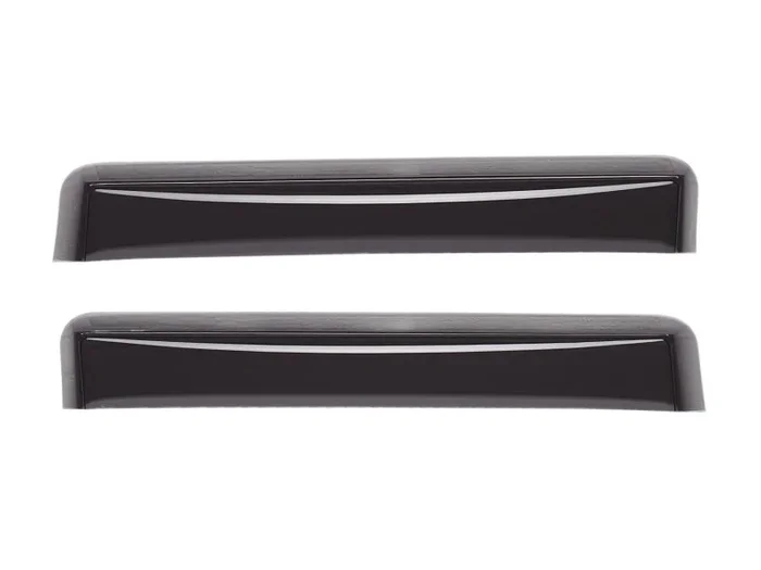 WeatherTech 11+ Jeep Grand Cherokee Rear Side Window Deflectors – Dark Smoke