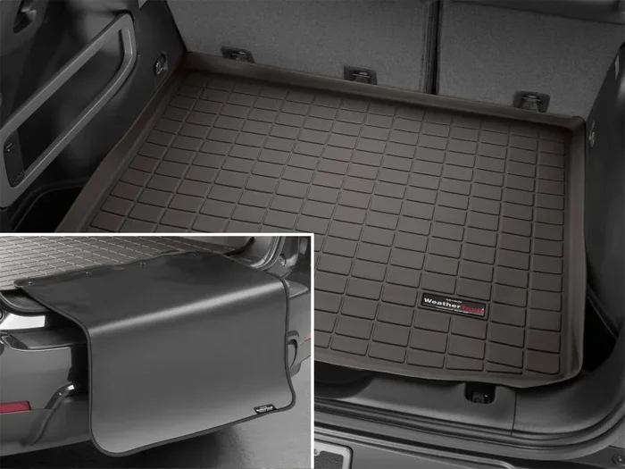WeatherTech 2014+ Jeep Cherokee Cargo With Bumper Protector – Cocoa