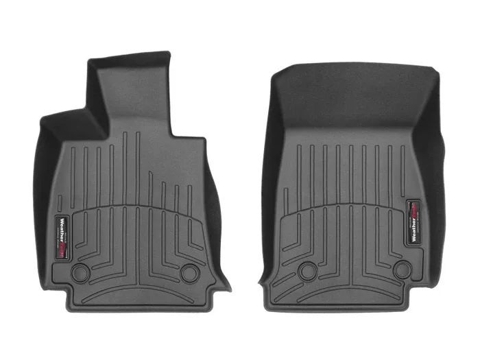 WeatherTech 2016+ Cadillac CT6 Front FloorLiners – Black