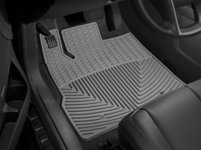 WeatherTech 2018+ Toyota Tacoma Front Rubber Mats – Grey