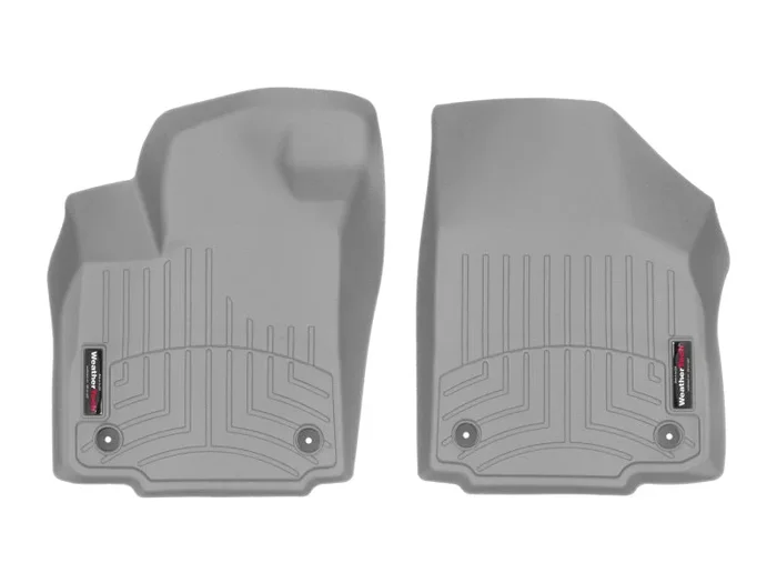 WeatherTech 2023 Ford SuperDuty SuperCab (1st Row Console/Bench Carpeted) 1st Row FloorLiner – Grey