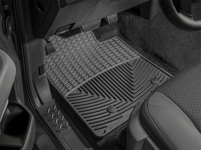 WeatherTech 97-06 Jeep Wrangler Front Rubber Mats – Black