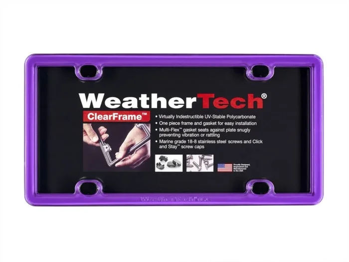 WeatherTech ClearFrame – Purple