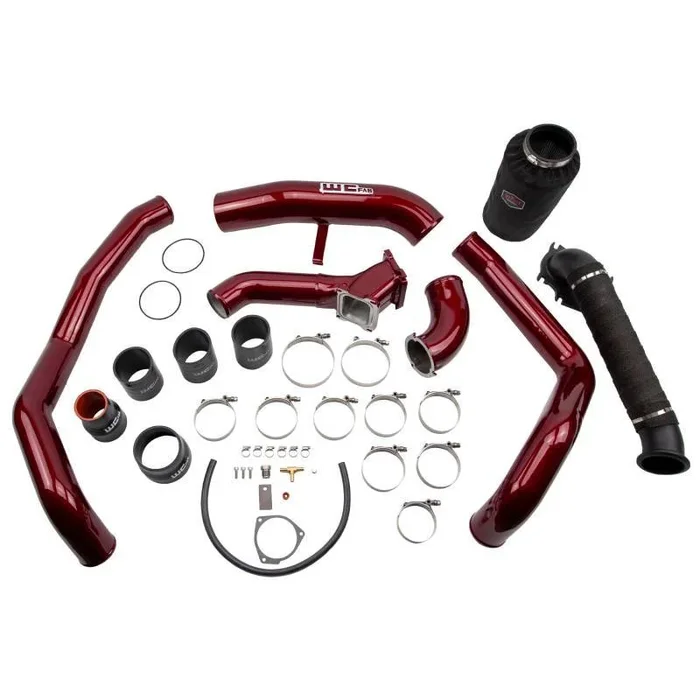 Wehrli 01-04 Chevrolet 6.6L LB7 Duramax High Flow Intake Bundle Kit – Flat Black