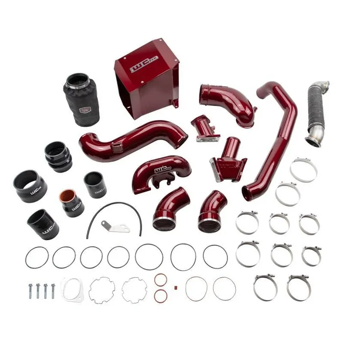Wehrli 07.5-2010 Chevrolet 6.6L Duramax LMM Stage 3 High Flow Bundle Kit – WCFab Red