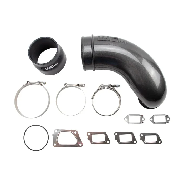 Wehrli 11-16 Chevrolet 6.6L LML Duramax 5in Intake Horn – Gloss Black