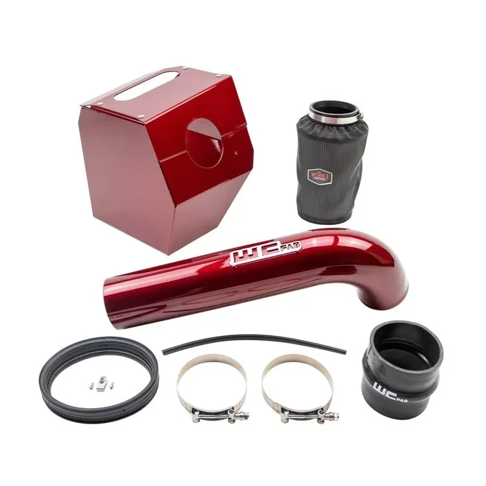 Wehrli 17-19 Chevrolet 6.6L L5P Duramax 4in Intake Kit – Gloss White