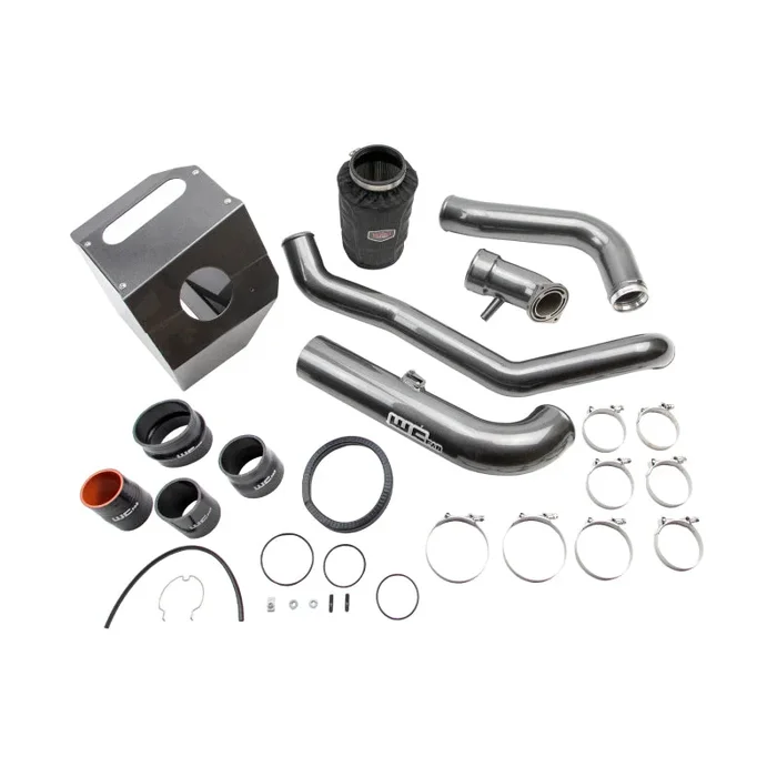 Wehrli 17-19 Chevrolet 6.6L L5P Duramax High Flow Intake Bundle Kit Stage 2 – Bengal Silver
