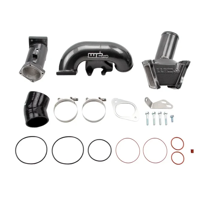 Wehrli 2007.5-10 Chevrolet Duramax LMM 3in. Y-Bridge Kit – Cat Yellow