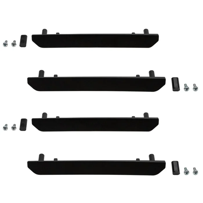 Wehrli 2020+ GMC 2500/3500HD Fender Flare Marker Light Delete Kit w/o Logo – Fine Texture Black