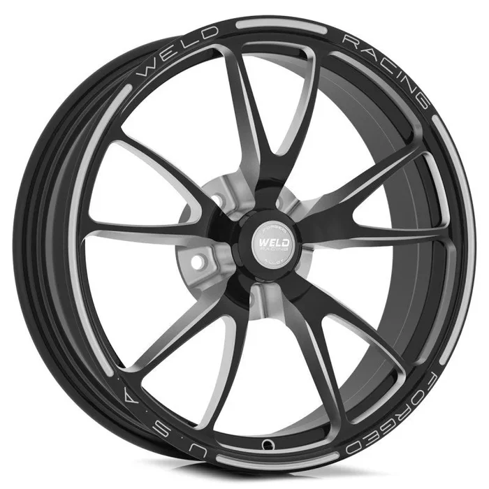 Weld Full Throttle 1-Piece 15×3.5 / Strange Spindle MT / 1.75in. BS Black Wheel – Non-Beadlock