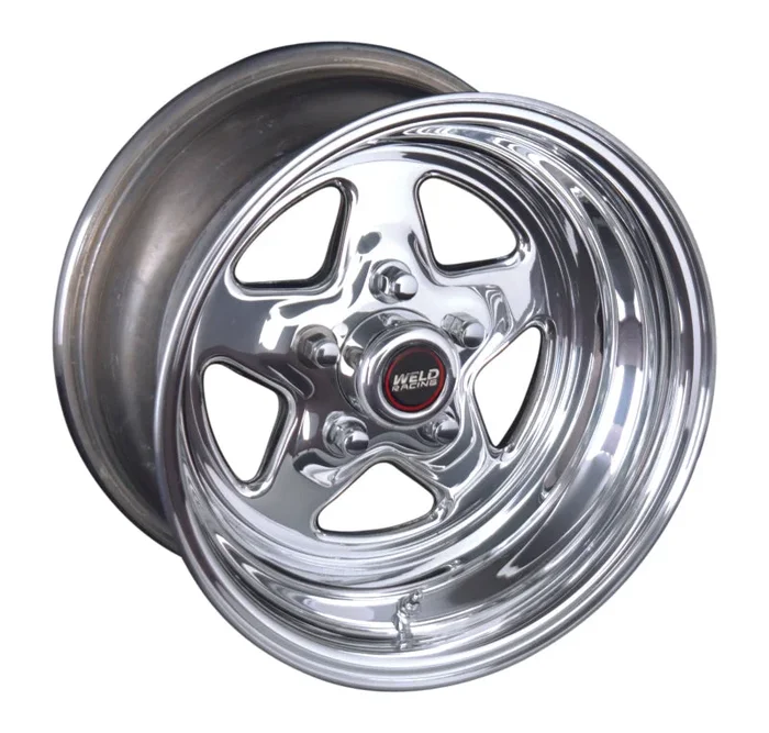 Weld ProStar 15×10 / 5×4.75 BP / 6.5in. BS Polished Wheel – Non-Beadlock