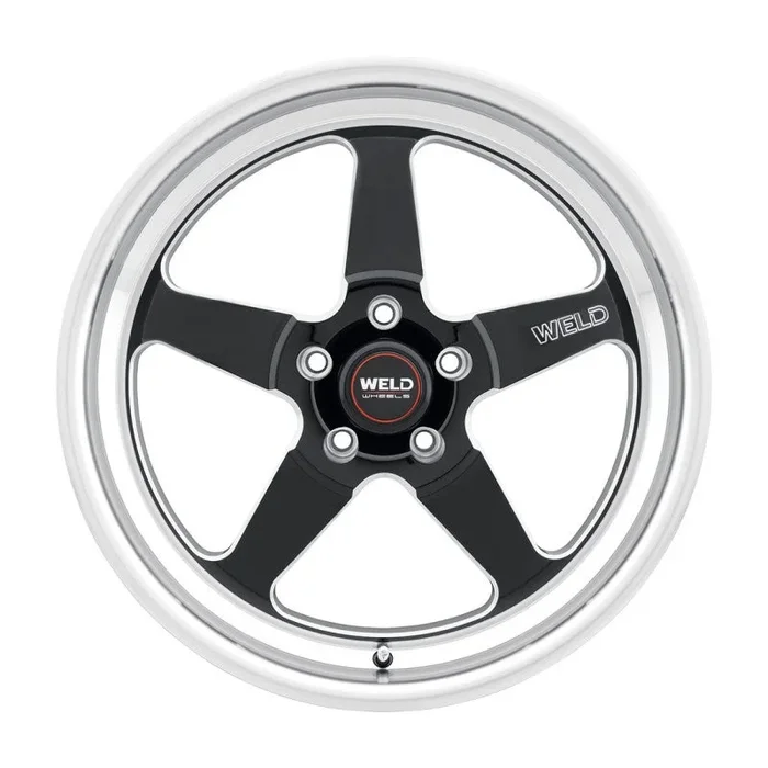 Weld S155 18X12 Ventura Drag 5X120.65 ET55 BS8.7 Gloss Black MIL Dia 78.1