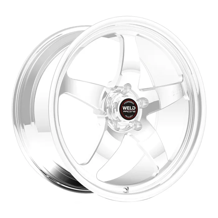 Weld S71 18×9 / 5×4.75 BP / 5.1in. BS Polished Wheel (High Pad) – Non-Beadlock