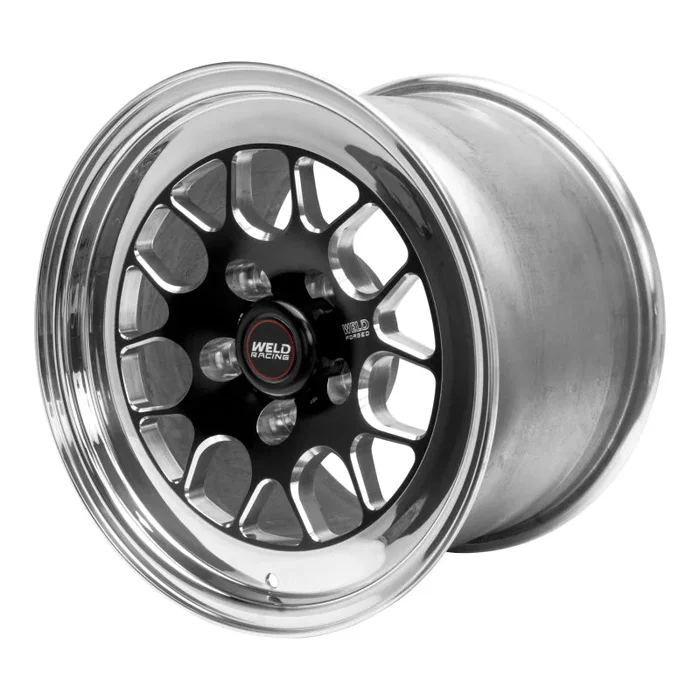 Weld S77 15×10 / 5×4.5 BP / 8.5in. BS Black Wheel (Low Pad) – Non-Beadlock