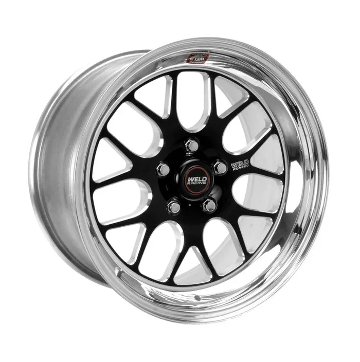 Weld S77 HD 17×10 / 6×5 BP / 6.9in. BS Black Wheel (HD Low Pad) – Non-Beadlock