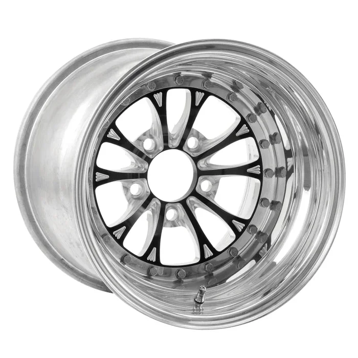 Weld Vitesse 15×8 / 5×4.75 BP / 3.5in. BS Black Wheel – Non-Beadlock