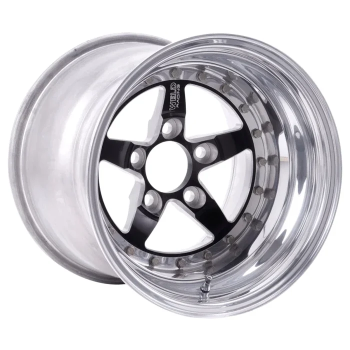 Weld Weldstar 15×6 / 5×4.5 BP / 3.5in. BS Black Wheel – Non-Beadlock