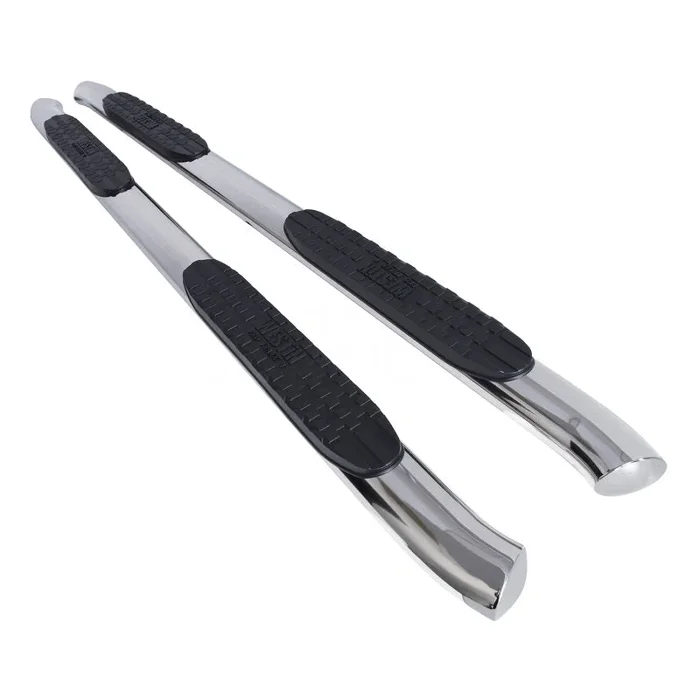 Westin 2005-2018 Toyota Tacoma Double Cab PRO TRAXX 4 Oval Nerf Step Bars – SS