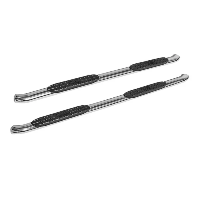 Westin 2019 Chevrolet Silverado/Sierra 1500 Crew Cab Non LD PRO TRAXX 4 Oval Nerf Step Bars – SS