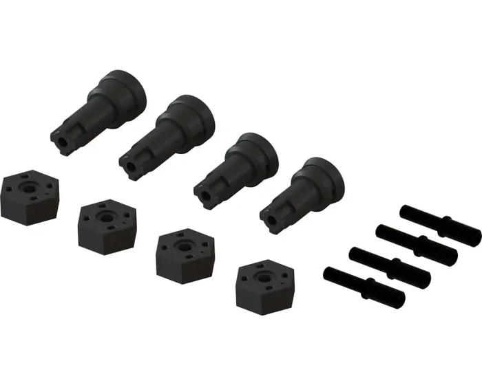 Wheel Axle and Hub Set B – GROM