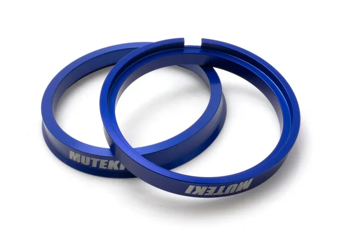 Wheel Mate Muteki Hub Ring Set 73mm x 67mm – 2 Piece – Blue