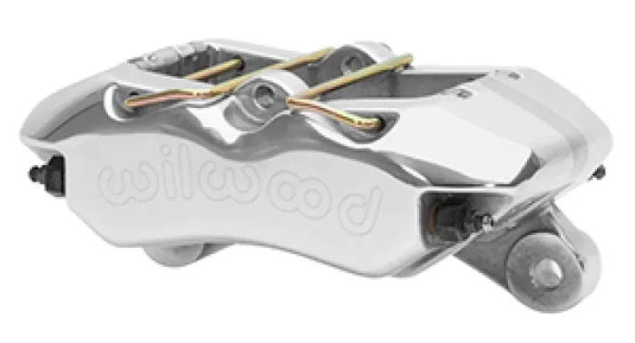 Wilwood Caliper-Forged Dynapro 5.25in Mount/ 4 – 1.98in Pistons/ .81in x 13.06in. Rotor – Polished