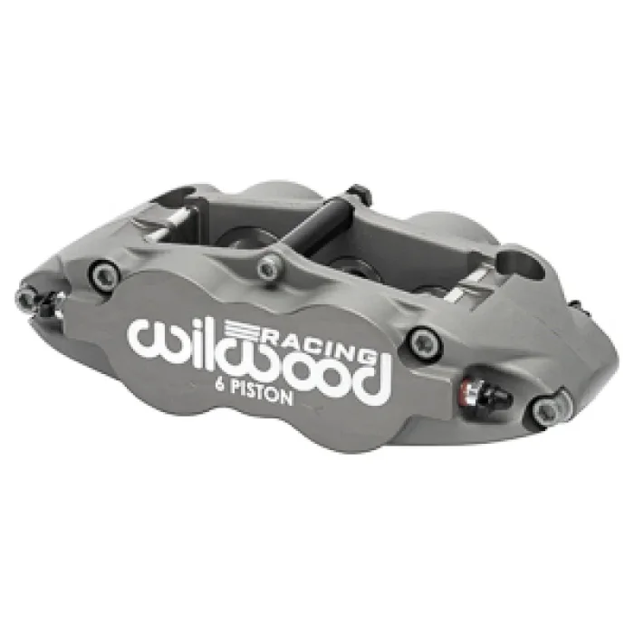 Wilwood Caliper Forged Narrow Superlite 6R R/H 1.62in/1.12in/1.12in Pistons .38in Rotor – Anodized