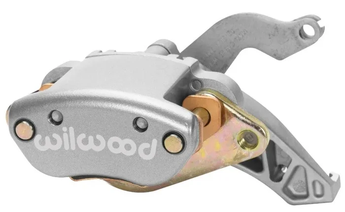 Wilwood Caliper-MC4 Mechanical-R/H – Silver No Logo 1.19in Piston .81in Disc