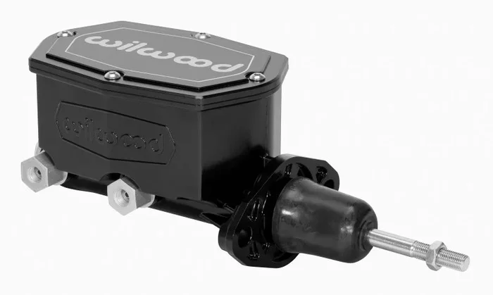 Wilwood Compact Tandem Master Cylinder – 1in Bore – w/Pushrod (Black)3.3 lb