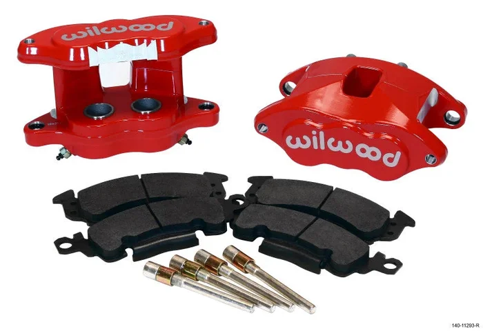 Wilwood D52 Rear Caliper Kit – Red 1.25 / 1.25in Piston 1.04in Rotor