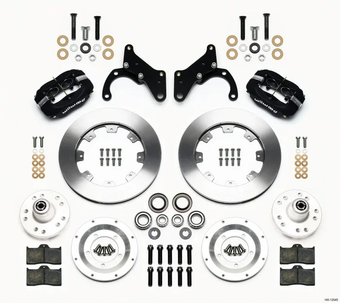 Wilwood Forged Dynalite Front Kit 12.19in 69-70 Impala Drum/Disc 69-82 Vette