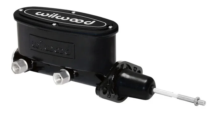 Wilwood High Volume Tandem Master Cylinder – 7/8in Bore Black-W/Pushrod