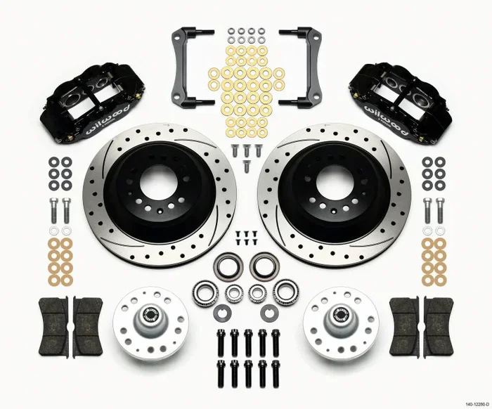 Wilwood Narrow Superlite 6R Front Hub & 1PC Rtr Kit 12.88in Drilled 79-81 Camaro65.9 lb