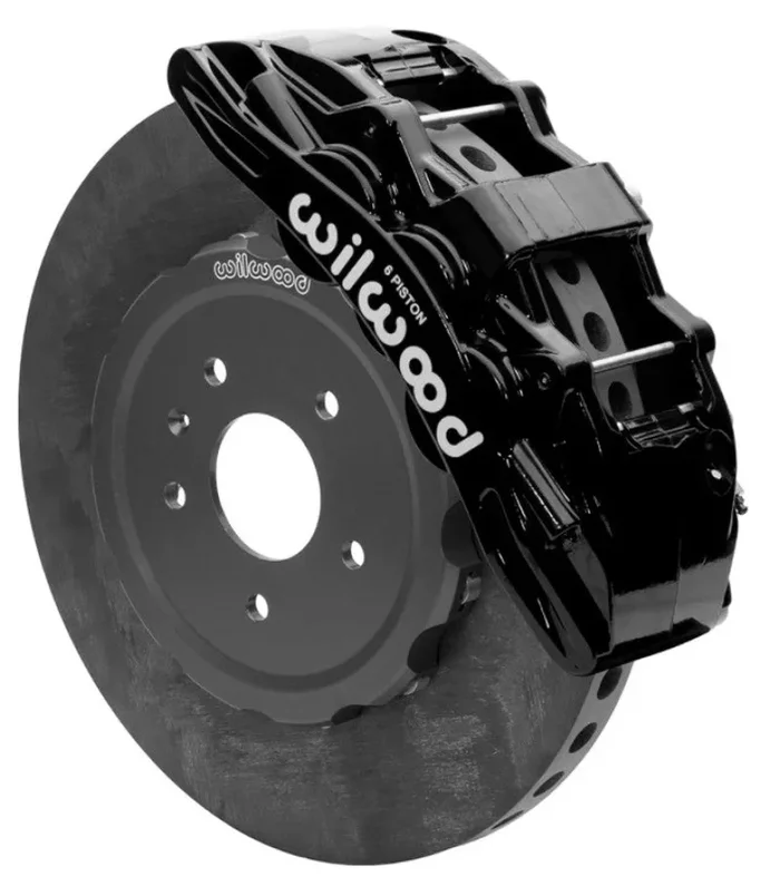 Wilwood Sx6R WCCB Carbon-Ceramic 2014-2019 C7 Corvette All Front Big Brake Kit – Black