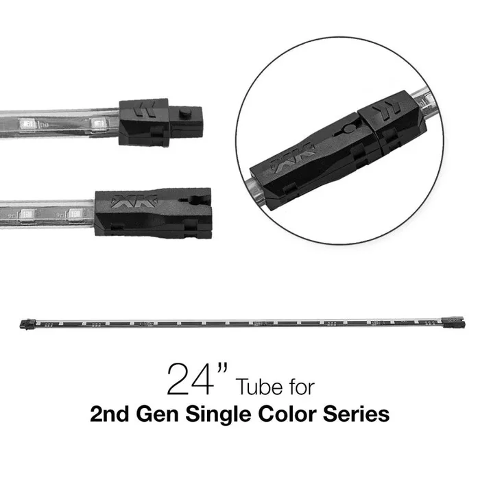 XK Glow Single Color 24in Tube Single Color GREEN – 2nd Gen