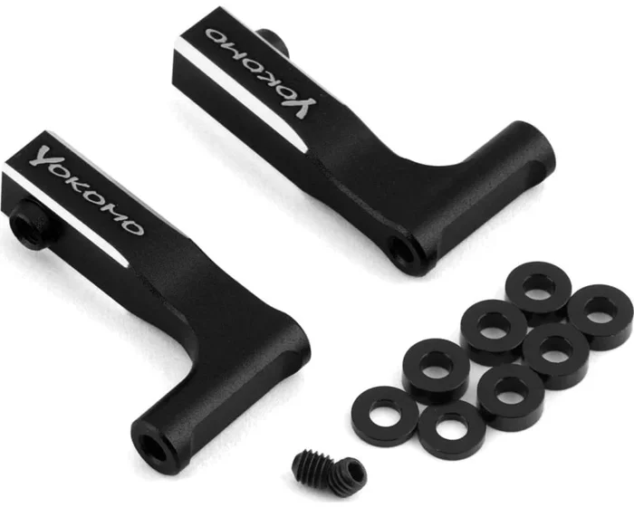 Yd-2 Aluminum Front Upper L-Arm Kit (Black)