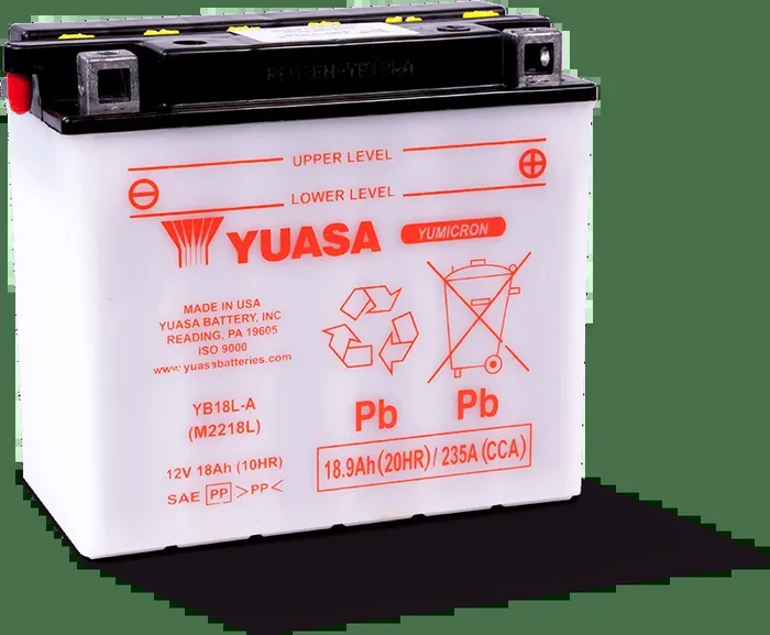 Yuasa YB18L-A Yumicron 12-Volt Battery