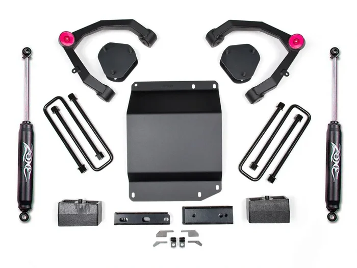 ZONE 2007-2013 CHEVY,GMC 1500 4WD TRUCK 3.5″ UPPER CONTROL ARM LIFT KIT,W/SHOCKS