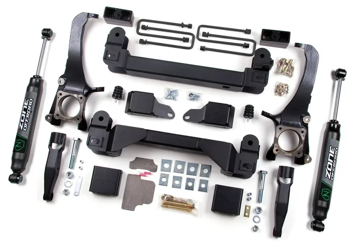 ZONE 2007-2015 TOYOTA TUNDRA 4WD 5″ LIFT KIT WITH NITRO SHOCKS